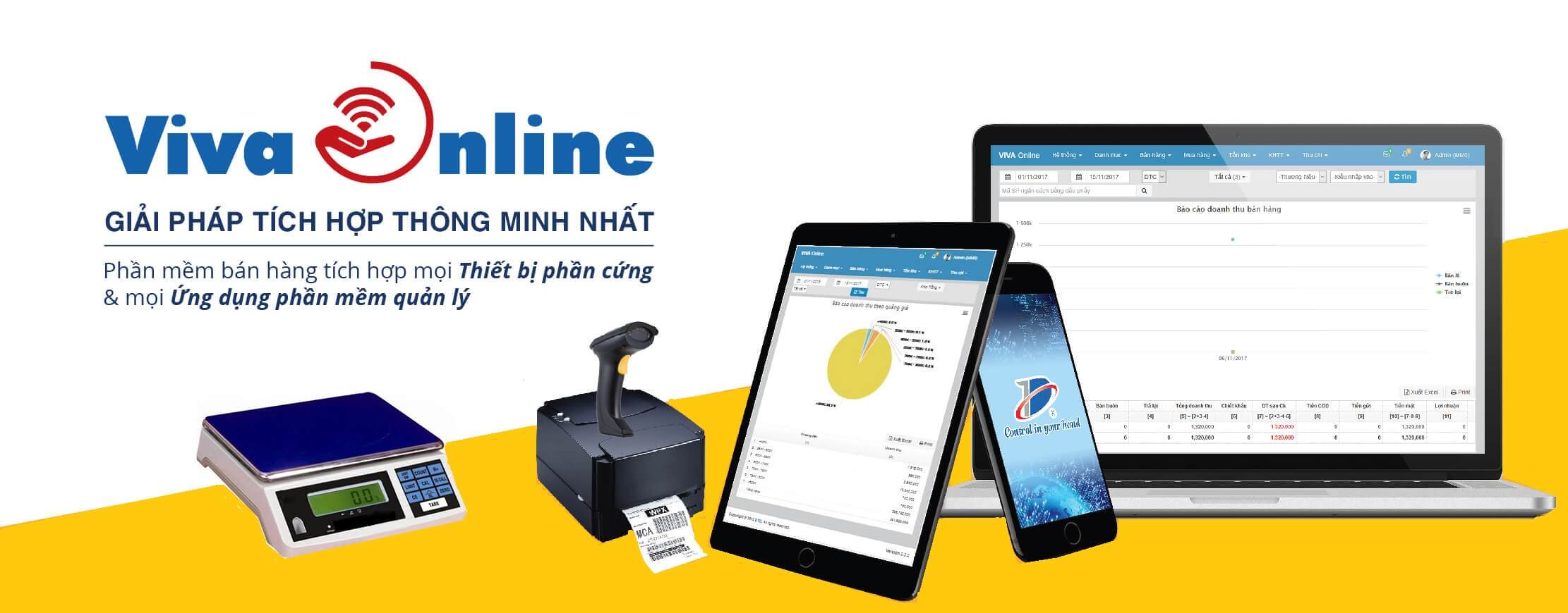 Phần mềm quản lý bán hàng siêu thị VIVA